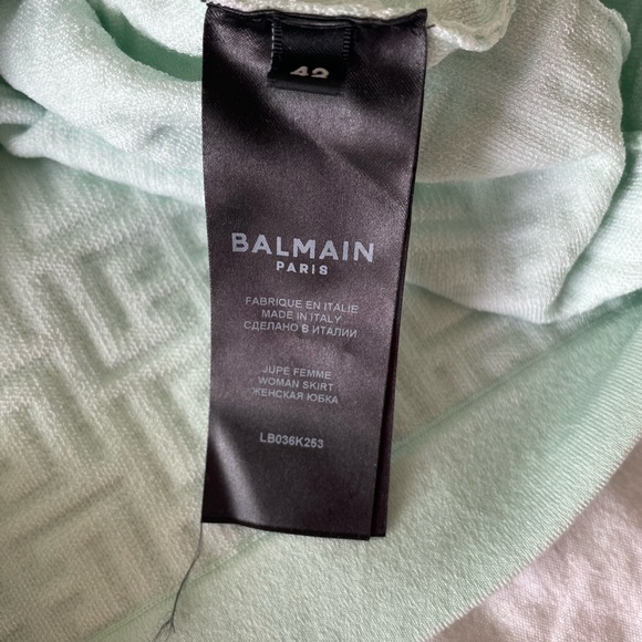 COPY - Balmain Monogram skirt - Picture 13 of 16